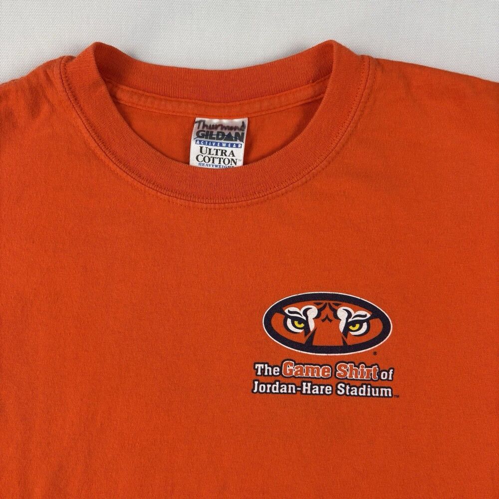 Auburn Tigers 2005 Alabama “Lights Out” Aubie T-Shirt Jordan-Hare Size S Vintage - Picture 3 of 5